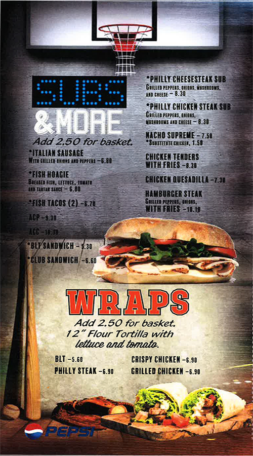 MENU PAGE 5 - 6 17 26 MENU PAGE 5 - 6 17 26